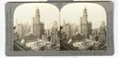 STEREOVIEW - Woolworth Building From the 25th Floor of the Municipal Building, New York City