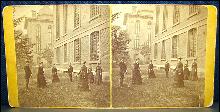 STEREOVIEW - PLAYING CROQUET