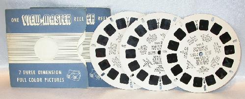 THREE VIEWMASTER REELS - ADVENTURES OF SAM SAWYER