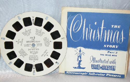 TWO VIEWMASTER REELS - CHRISTMAS STORY PARTS 2 & 3