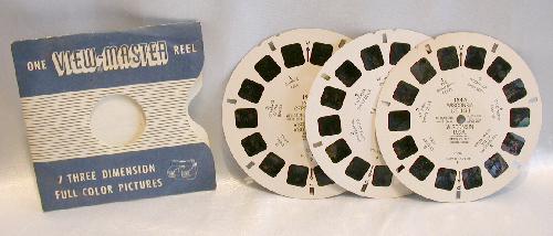 THREE VIEWMASTER REELS - WISCONSIN DELLS