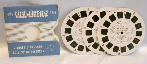 THREE VIEWMASTER REELS - MERAMAC CAVERNS