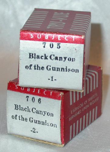 TWO TRU-VUE FILM STRIPS -