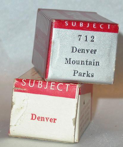 TWO TRU-VUE FILM STRIPS OF