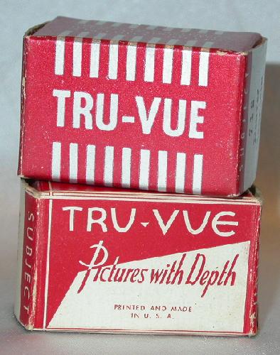TWO TRU-VUE FILM STRIPS OF