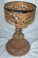 VICTORIAN - ORNATE CAST IRON PLANT STAND