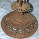 VICTORIAN - ORNATE CAST IRON PLANT STAND