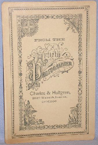 CABINET PHOTO OF VICTORIAN WOMAN
