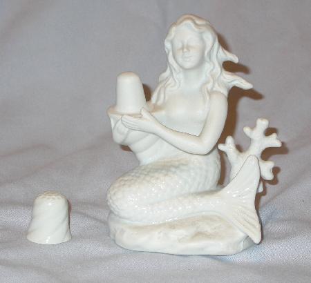 MERMAID FIGURINE THIMBLE HOLDER