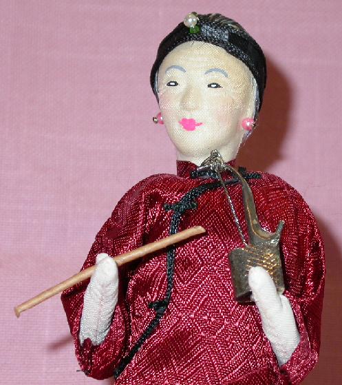 PAIR OF DOLLS FROM CHINA