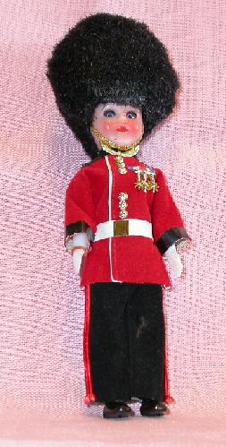 LONDON TOWER GUARD DOLL IN FULL UNIFORM