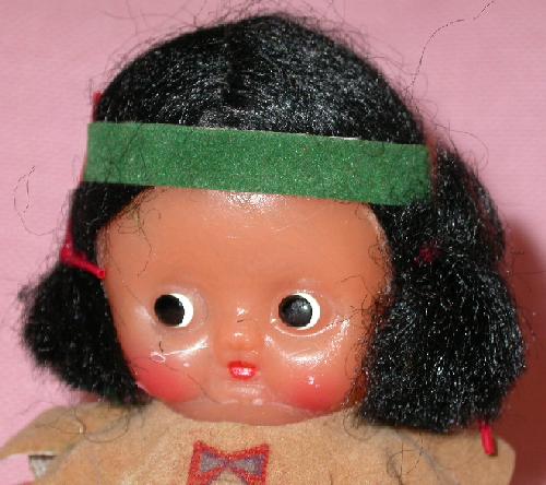 VINTAGE NATIVE AMERICAN DOLL