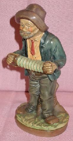HANDPAINTED OLD MAN FIGURINE