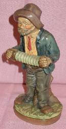 HANDPAINTED OLD MAN FIGURINE