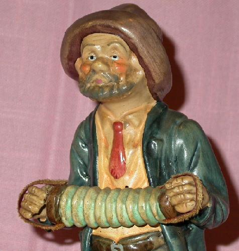 HANDPAINTED OLD MAN FIGURINE
