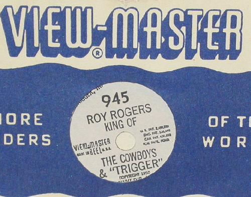 THREE VIEWMASTER REELS - COWBOYS