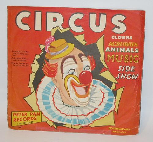 VINTAGE CHILDREN'S RECORD - CIRCUS