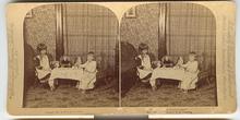 CHILD STEREOVIEW - DOLL TEA PARTY