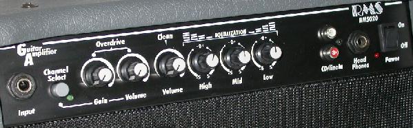 20 WATT - RMS GUITAR AMPLIFIER