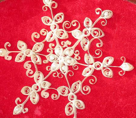 INTRICATE QUILL WORK PLAQUE