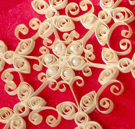 INTRICATE QUILL WORK PLAQUE