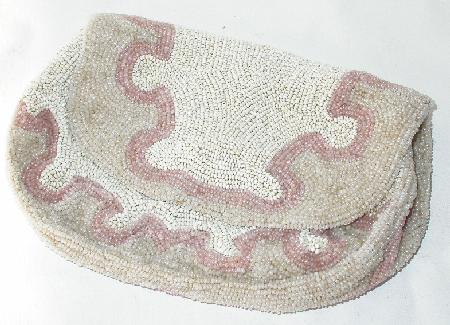 VINTAGE BEADED CLUTCH FROM BELGIUM