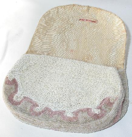 VINTAGE BEADED CLUTCH FROM BELGIUM