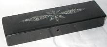 INLAID PAPER MACHE PENCIL BOX