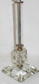 VERY NICE CRYSTAL TABLE LAMP