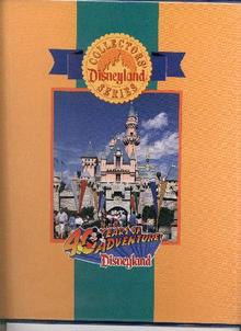 DISNEYLAND - COMPLETE SET OF 40th ANNIVERSARY COLLECTOR CARDS