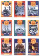 DISNEYLAND - COMPLETE SET OF 40th ANNIVERSARY COLLECTOR CARDS