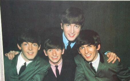 THE BEATLES - MATTED BIOGRAPHY ART