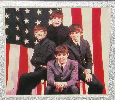THE BEATLES - MATTED BIOGRAPHY ART