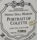 FRANKLIN MINT COLLECTOR PLATE -