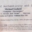 MICHAEL GODARD GICLEE - THE CHRISTMAS PARTY