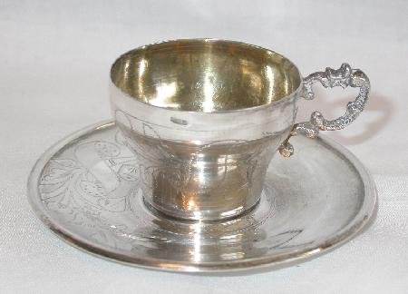 MINI SILVER TEACUP