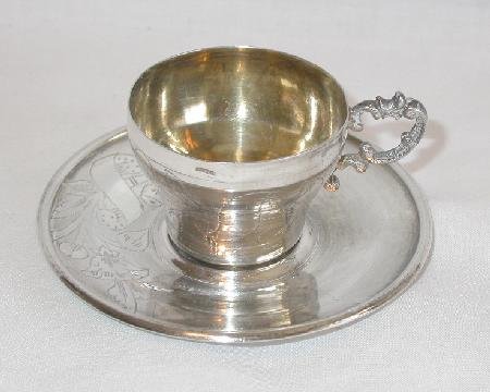 MINI SILVER TEACUP