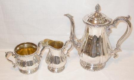 SILVER PLATE COFFEE SET