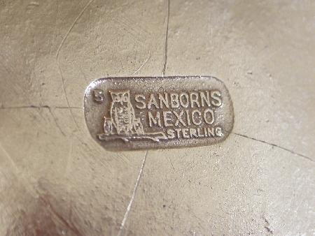 SANBORNS MEXICAN SILVER PLATE