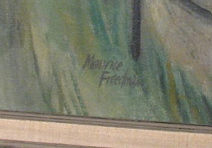 MAURICE FREEDMAN OIL ON CANVAS: