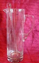 BEAUTIFUL GLASS PITCHER
