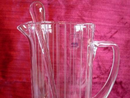 BEAUTIFUL GLASS PITCHER