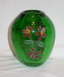CASED GLASS VASE