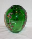 CASED GLASS VASE