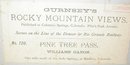 OLD GURNSEY ROCKY MOUNTAIN STEREOVIEW - WILLIAMS CANYON