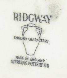 TOBY MUG BY RIDGWAY MADE IN ENGLAND