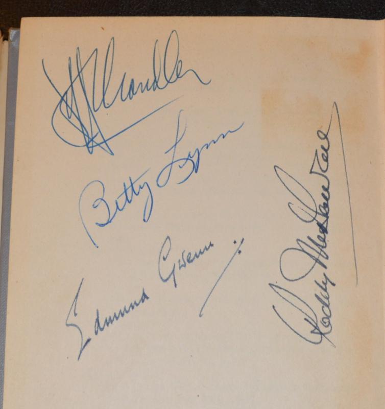 EAR OF GOD BOOK - AUTOGRAPHED BY 23 MOVIE STARS!