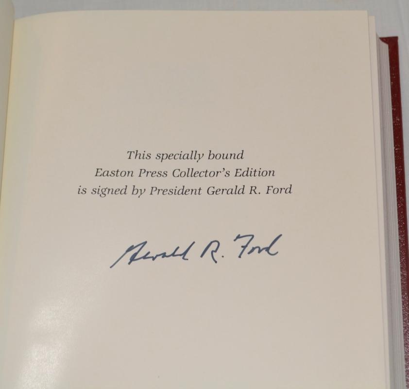 A TIME TO HEAL BY PRESIDENT GERALD FORD - AUTOGRAPHED COPY!
