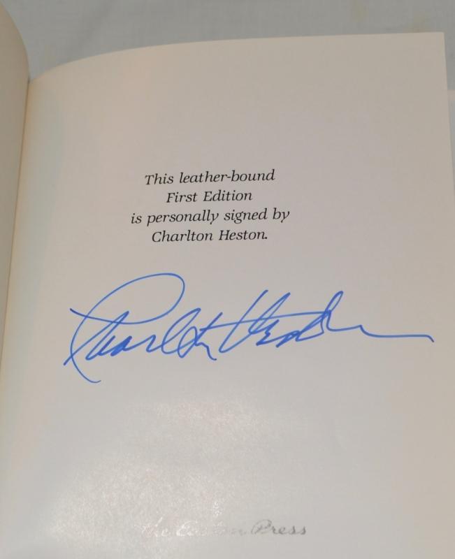 BEIJING DIARY BY CHARLTON HESTON - AUTOGRAPHED COPY!