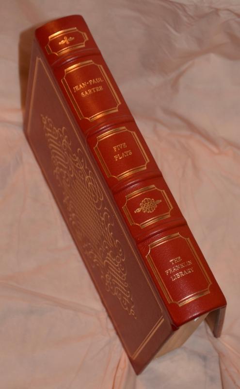 FIVE PLAYS by JEAN PAUL SARTRE - AUTOGRAPHED COPY!